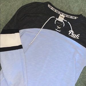 Long sleeve pink shirt